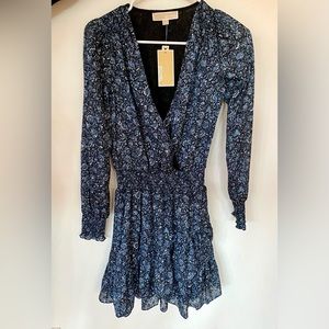 Michael Kors dress “Julia” - blue/black - size S - long sleeves
